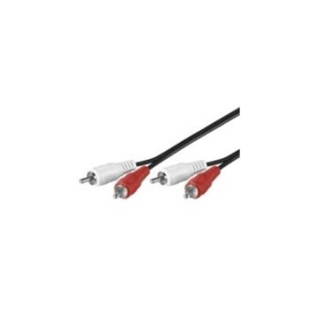 Goobay AVK 128-0050 Audio Cable 50cm Black - Premium Quality Sound for Your Devices!